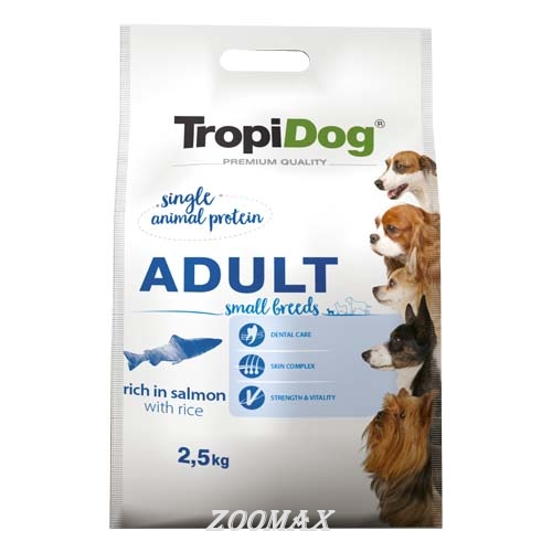TropiDog Premium Adult Small losos